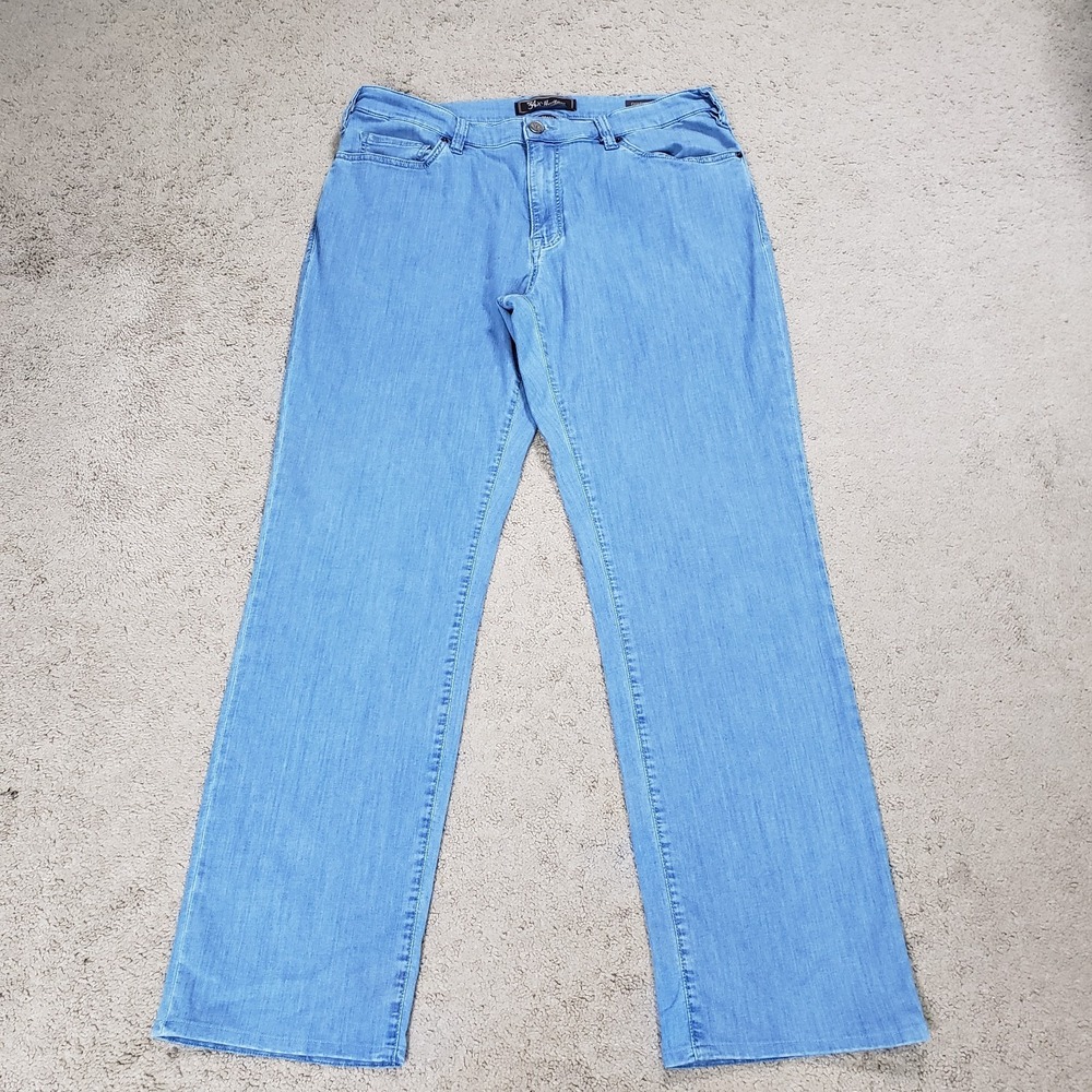34 Heritage Charisma Jeans 38x32 Light Blue Comfort Rise Classic Fit Lyocell